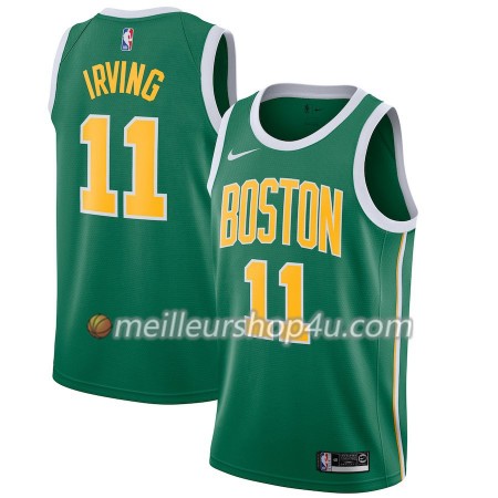 Maillot Basket Homme Boston Celtics Kyrie Irving 11 2018-19 Nike Vert Swingman